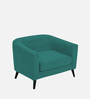 Casper Fabric 1 Seater Sofa in Sea Green Colour