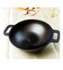 Cast Iron Kadai Super Smooth & Naturally Nonstick Small Size 23 cm (9 inch), 1L, 2.2kg