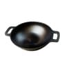 Cast Iron Kadai Super Smooth & Naturally Nonstick Small Size 23 cm (9 inch), 1L, 2.2kg