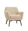 Castello Arm Chair In Beige Colour