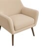 Castello Arm Chair In Beige Colour