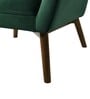 Castello Arm Chair In Forest Green Colour
