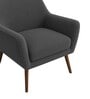 Castello Arm Chair In Grey Colour