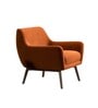 Castello Arm Chair In Rust Orange Colour