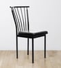 Castello Dining Chair in Black Leatherette