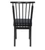 Castello Dining Chair in Black Leatherette