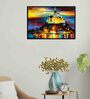 Castle Street Multicolour Synthetic Wood Framed Canvas Wall Painting