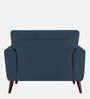 Castro Fabric 1 Seater Sofa In Royal Blue Color