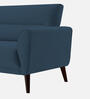 Castro Fabric 1 Seater Sofa In Royal Blue Color
