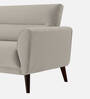 Castro Fabric 1 Seater Sofa In Lit Grey Color