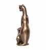 Cat Family Polyresin & Bronze Animal Figurine