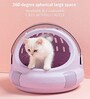 Auli Cream Plastic Cat House