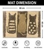 CAT Microfiber 16x24 Inches Super Soft Bath Mat