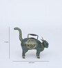 Cat Sea Green Metal 1.5 L Watering Can