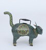 Cat Sea Green Metal 1.5 L Watering Can
