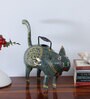 Cat Sea Green Metal 1.5 L Watering Can