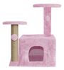 Fun Time Pink Fabric & MDF Cat Tree