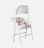 Catania Metal Folding Chair in White Colour
