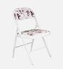 Catania Metal Folding Chair in White Colour