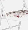 Catania Metal Folding Chair in White Colour