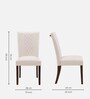 Catherine Dining Chair In Beige Finish