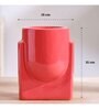 Cats are Gods Medium Red Ceramic Planter