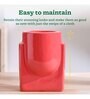 Cats are Gods Medium Red Ceramic Planter