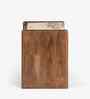 Cavallo Bedside Table In Acacia Wood Finish