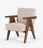 Cavallo Lounge Chair In American Walnut Finish