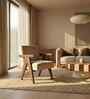 Cavallo Lounge Chair In American Walnut Finish