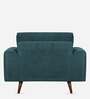 Ikrat Fabric 1 Seater Sofa in Green Colour