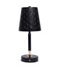 Cavelle Geometric Cut-Out Metal Table Lamp Black & Gold