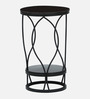 Cavos Metal End Table In Black Colour