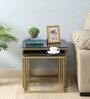 Cavos Metal Nest Of Tables In Gold Colour
