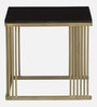 Cavos Metal Nest Of Tables In Gold Colour