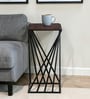 Cavos Metal Side Table In Black Finish
