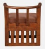 Cayenne Acacia Wood Slipper Chairs with Cushion In Natural Finish