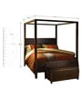 Cayenne Finely Designed  Poster Bed