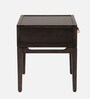 Cayman Bed Side Table In Grey Finish