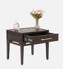 Cayman Bed Side Table In Grey Finish