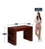 Cayson Solid Wood Writing Table in Honey Finish