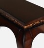 Cazalu Solid Wood Console Table In Brown Finish