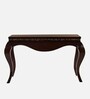 Cazalu Solid Wood Console Table In Brown Finish