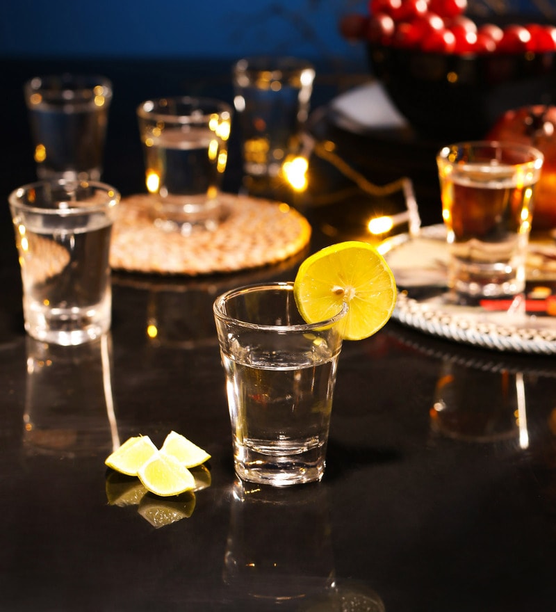 Buy Shot Glass 50ml (Set of 6) Glass Shot Glass by Cdi Online Shot