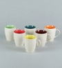 Classic 250ml Cream Ceramic (Set of 6) Coffee Mug