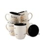 200 ML Ceramic Coffee Mugs Set of 6