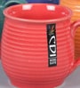 Stripes 150ml Multicolour Ceramic (Set of 6) Tea Khullad
