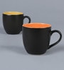 Classic Matte 200ml Black Ceramic (Set of 6) Tea Cups