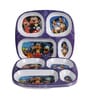 Blue Micky Mouse Printed Melamine (Set of 4) Kids Plates