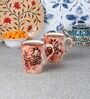 250 ML Orange Ceramic (Set of 7) Mugs